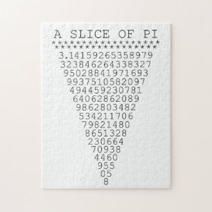 Quebra-cabeça Uma fatia de dígitos do Pi