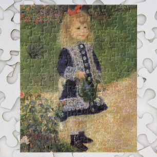 Quebra-cabeça Uma garota com lata de água por Pierre Renoir