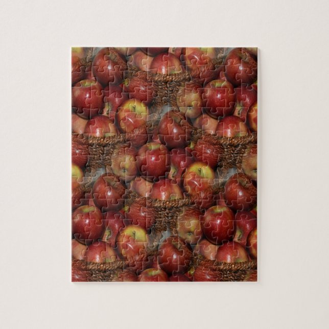 Quebra-cabeça Uma maçã por dia... (Vertical)