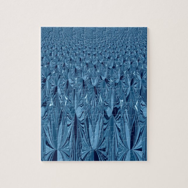 Quebra-cabeça Uma mistura de azul (Vertical)