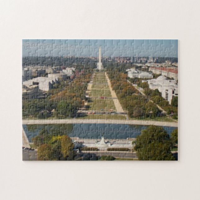 Quebra-cabeça Uma opinião da paisagem do Washington DC (Horizontal)