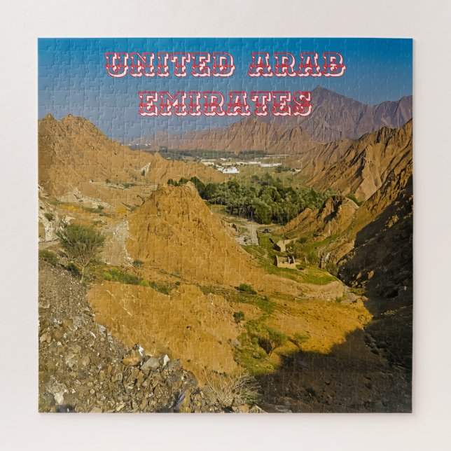 Quebra-cabeça Uma paisagem desértica cativante (Vertical)