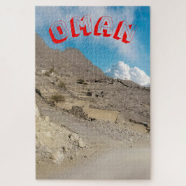 Quebra-cabeça Uma paisagem Omani mesmerisora