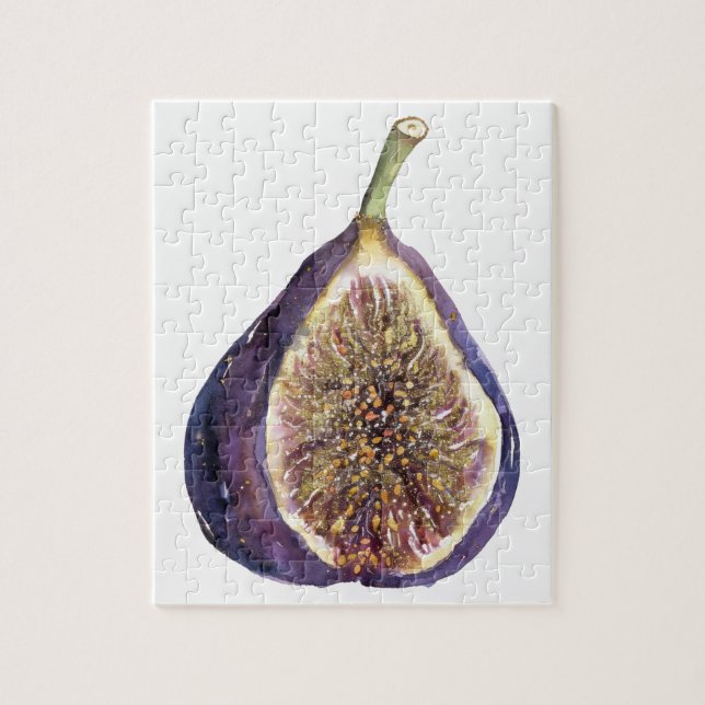 Quebra-cabeça Uma pintura de figo (Vertical)