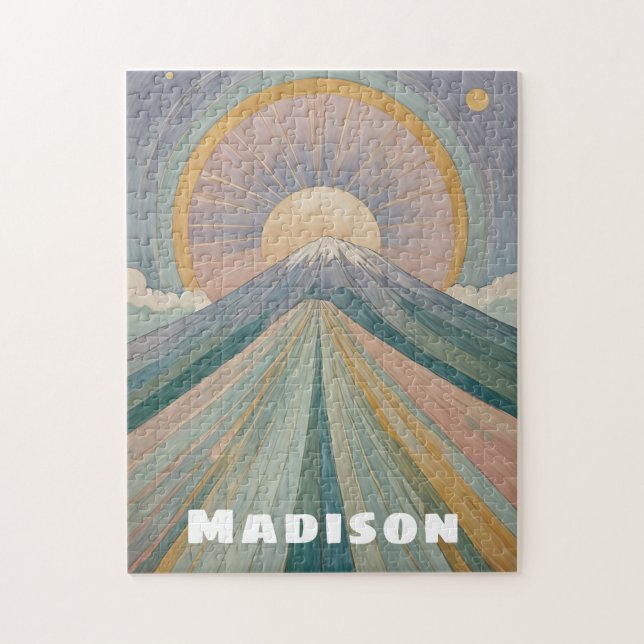 Quebra-cabeça Uma Serenata Vulcânica Personalizada (Vertical)