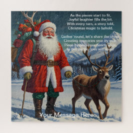 Quebra-cabeça Uma temporada de alegria e magia de Natal