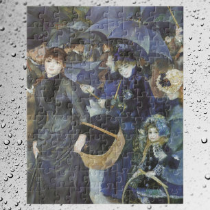 Quebra-cabeça Umbrellas de Pierre Renoir, Impressionismo Vintage