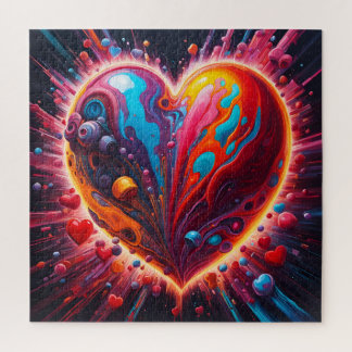 Quebra-cabeça Un coeur en pulsation