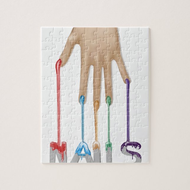 Quebra-cabeça Unhas (Vertical)