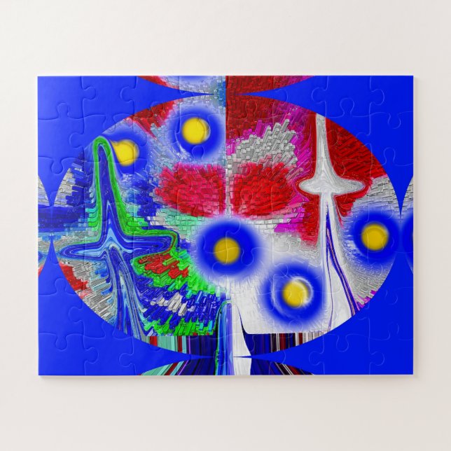 Quebra-cabeça União cósmica de arte de estrelas (Horizontal)