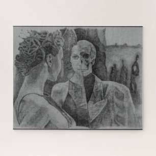 Quebra-cabeça único Design - REFLECÇÃO