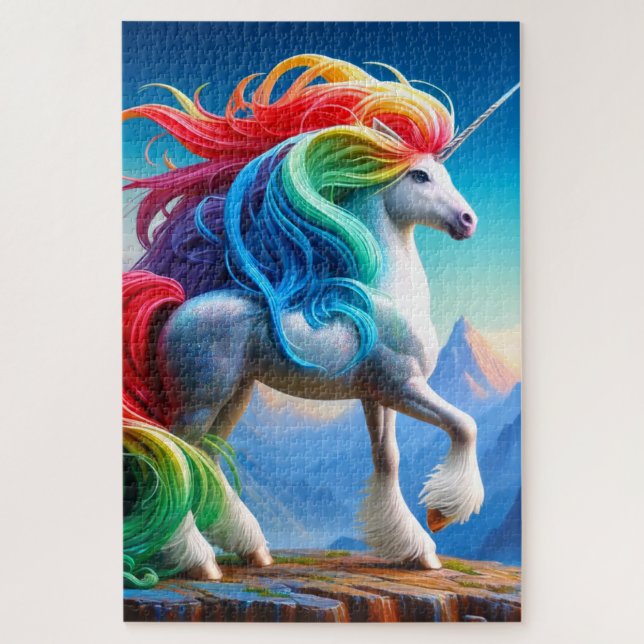 Quebra-cabeça Unicorn Art (Vertical)