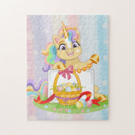 Quebra-cabeça Unicorn primavera mágico unicórnios férias de verã