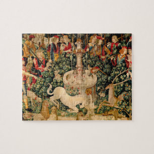 Quebra-cabeça Unicorn Tapestries Encontrou O Mito Da Lenda Da Ar