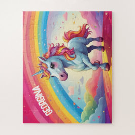 Quebra-cabeça Unicórnio Magical Personalizado