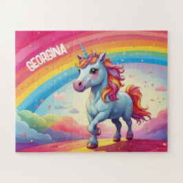 Quebra-cabeça Unicórnio Magical Personalizado