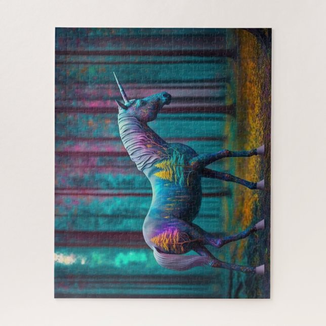 Quebra-cabeça Unicórnio Místico (Vertical)