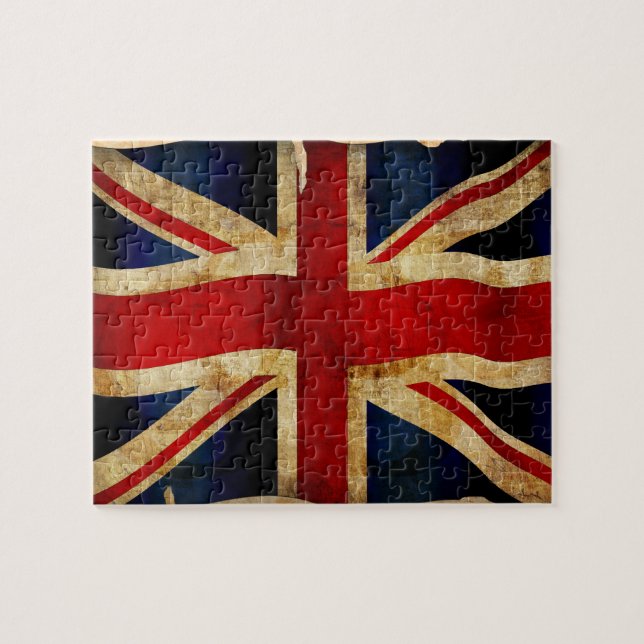 Quebra-cabeça Union Jack (Horizontal)
