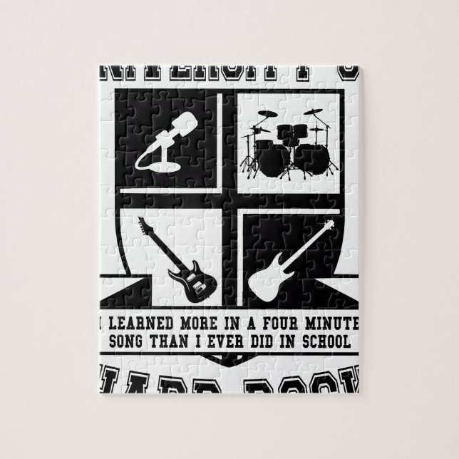 Quebra-cabeça Universidade do hard rock (Vertical)