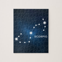 QUEBRA-CABEÇA UNIVERSO AZUL ESTRELADO ELEGANTE DA AGUARELA -