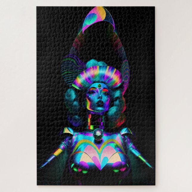 Quebra-cabeça Unseen Beauty Queen (Vertical)