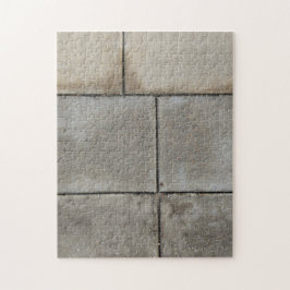 Quebra-cabeça Urban Geometry: Rain‑Washed Lines in Quiet Gray