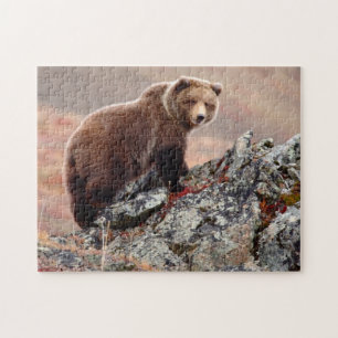 Quebra-cabeça Urso de Denali Brown