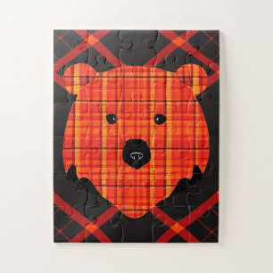 Quebra-cabeça Urso do Livro da Xadrez