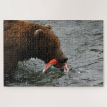 Urso fechado, Brooks Falls Alasca