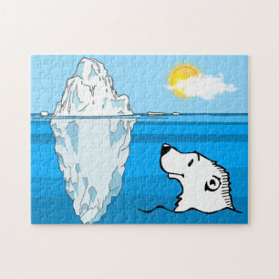 Quebra-cabeça Urso Iceberg-polar
