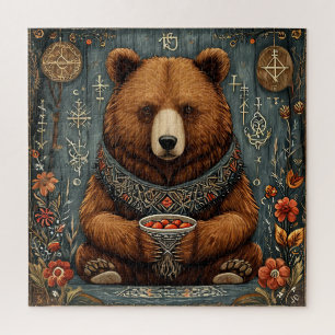 Quebra-cabeça Urso majestoso