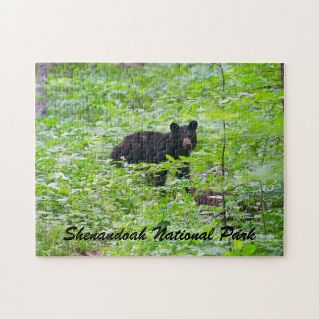 Quebra-cabeça Urso - Parque Nacional Shenandoah (Horizontal)