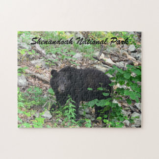 Quebra-cabeça Urso Preto Parque Nacional Shenandoah Virgínia