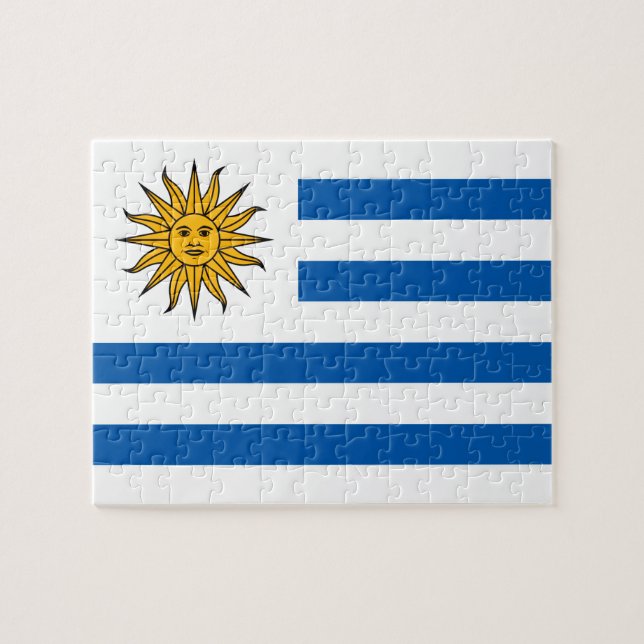 Quebra-cabeça Uruguai (Horizontal)