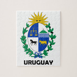 Quebra-cabeça URUGUAI - emblema/bandeira/brasão/símbolo
