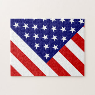 Quebra-cabeça USA Flag 11x14 252pc jpcn