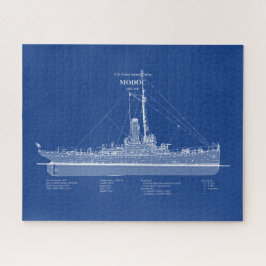 Quebra-cabeça USCG Cutter Modoc wpg-46 - ABD