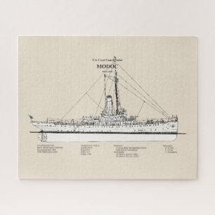 Quebra-cabeça USCG Cutter Modoc wpg-46 - SBD
