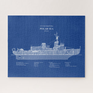 Quebra-cabeça USCG Cutter Polar Sea wagb-11 - ABD