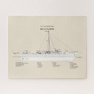Quebra-cabeça USCG Cutter Sea Cloud wpg-284 - SBD