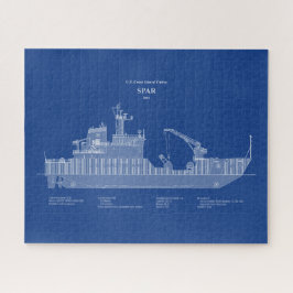 Quebra-cabeça USCG Cutter Spar wlb-206 - ABD