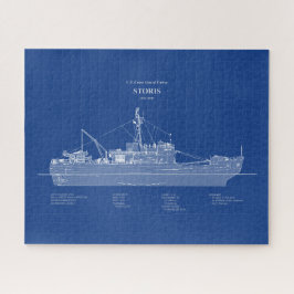 Quebra-cabeça USCG Cutter Storis wmec-38 - ABD