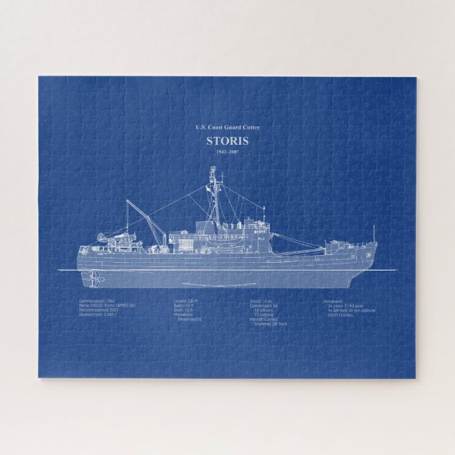 Quebra-cabeça USCG Cutter Storis wmec-38 - ABD (Horizontal)