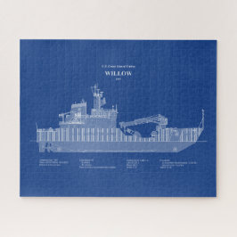 Quebra-cabeça USCG Cutter Willow wlb-202 - ABD