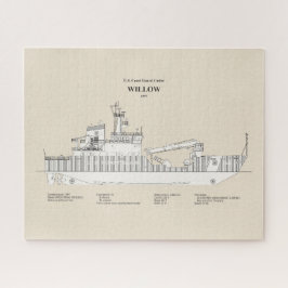 Quebra-cabeça USCG Cutter Willow wlb- 202 - SBD
