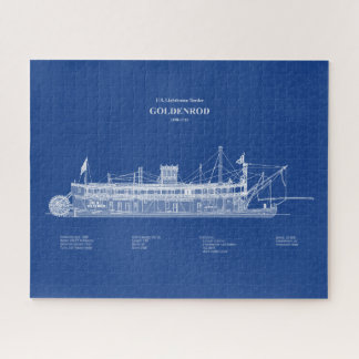 Quebra-cabeça USCG Lighthouder Goldenrod - ABD