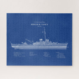 Quebra-cabeça USCG Roger B. Taney whec-37 - ABD