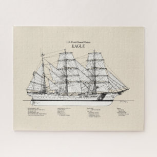 Quebra-cabeça USCGC Eagle wix-327 - SBD