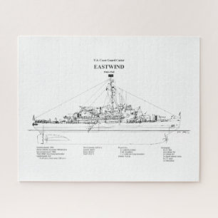 Quebra-cabeça USCGC Eastwind wagb-279 - BD