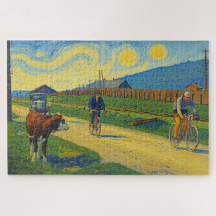 Quebra-cabeça Vaca Observando Jules Buysse Tour de France 1926